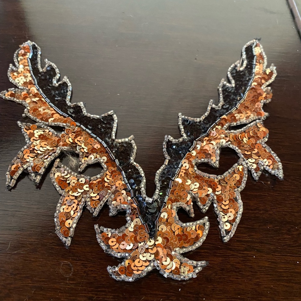 Appliqué Black and Gold